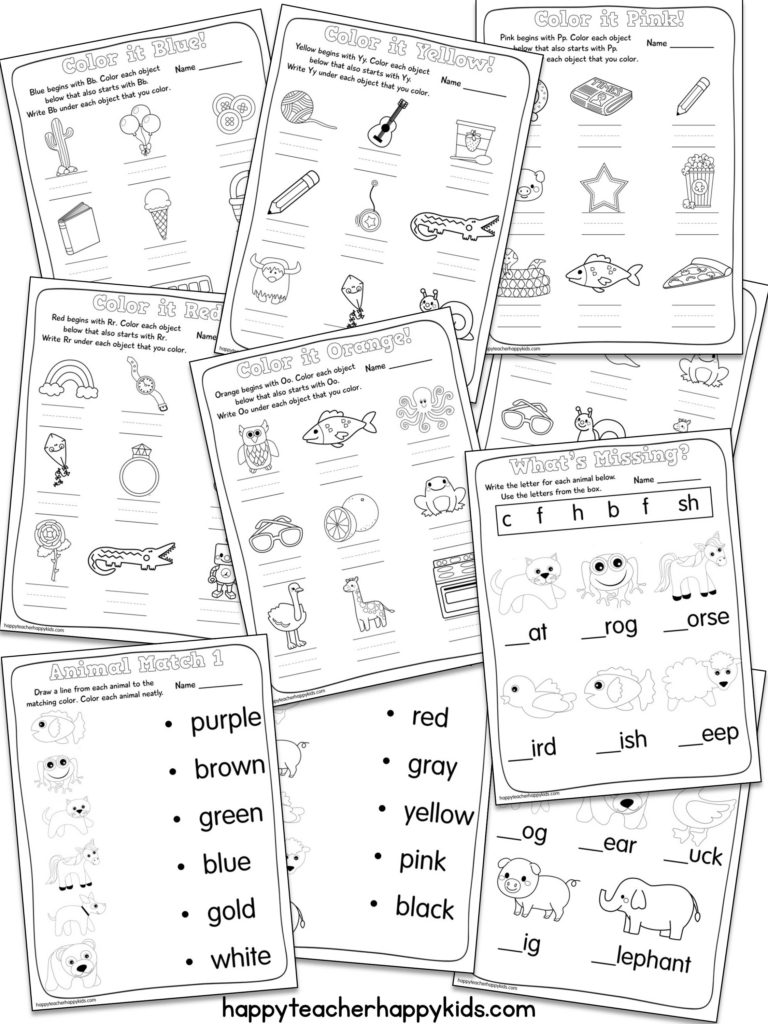 Brown Bear Language Arts Printables