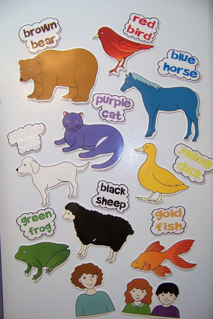 doodlebugs magnetic story props for brown bear