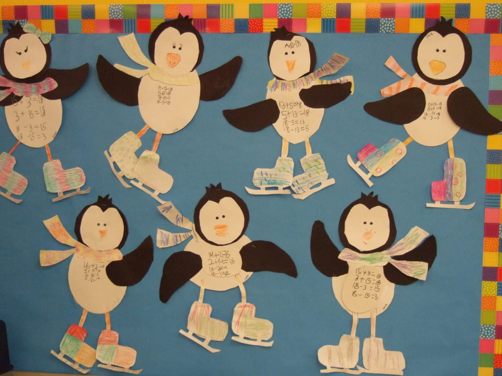 Penguin Math Craft Practicing Fact Families in First Grade Penguin Math Craft Practicing Fact Families in First Grade
