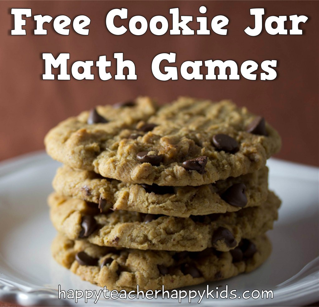 Free Cookie Jar Math Games pretty header image cropped version