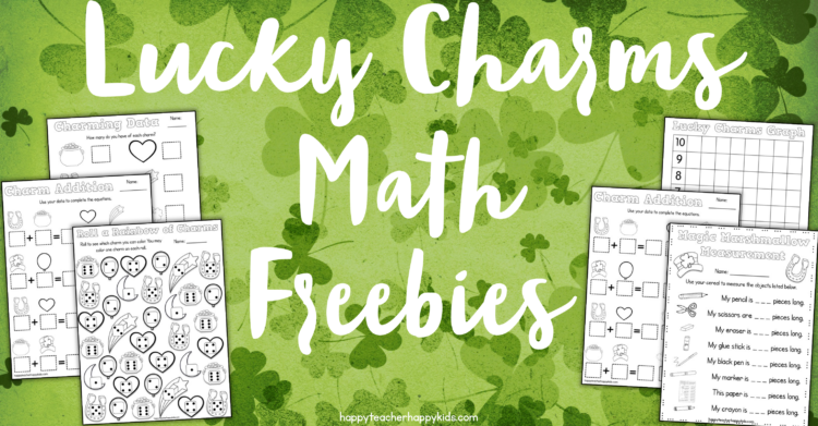 Free Lucky Charms Math & More!